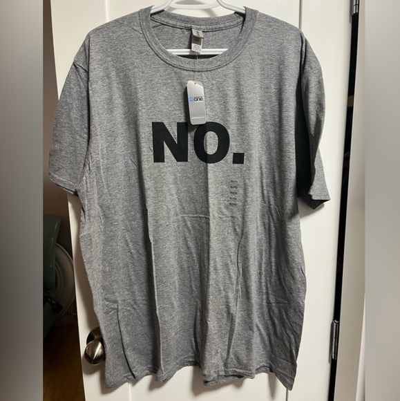 Gildan Other - Grey funny t shirt New Size XL mens unisex